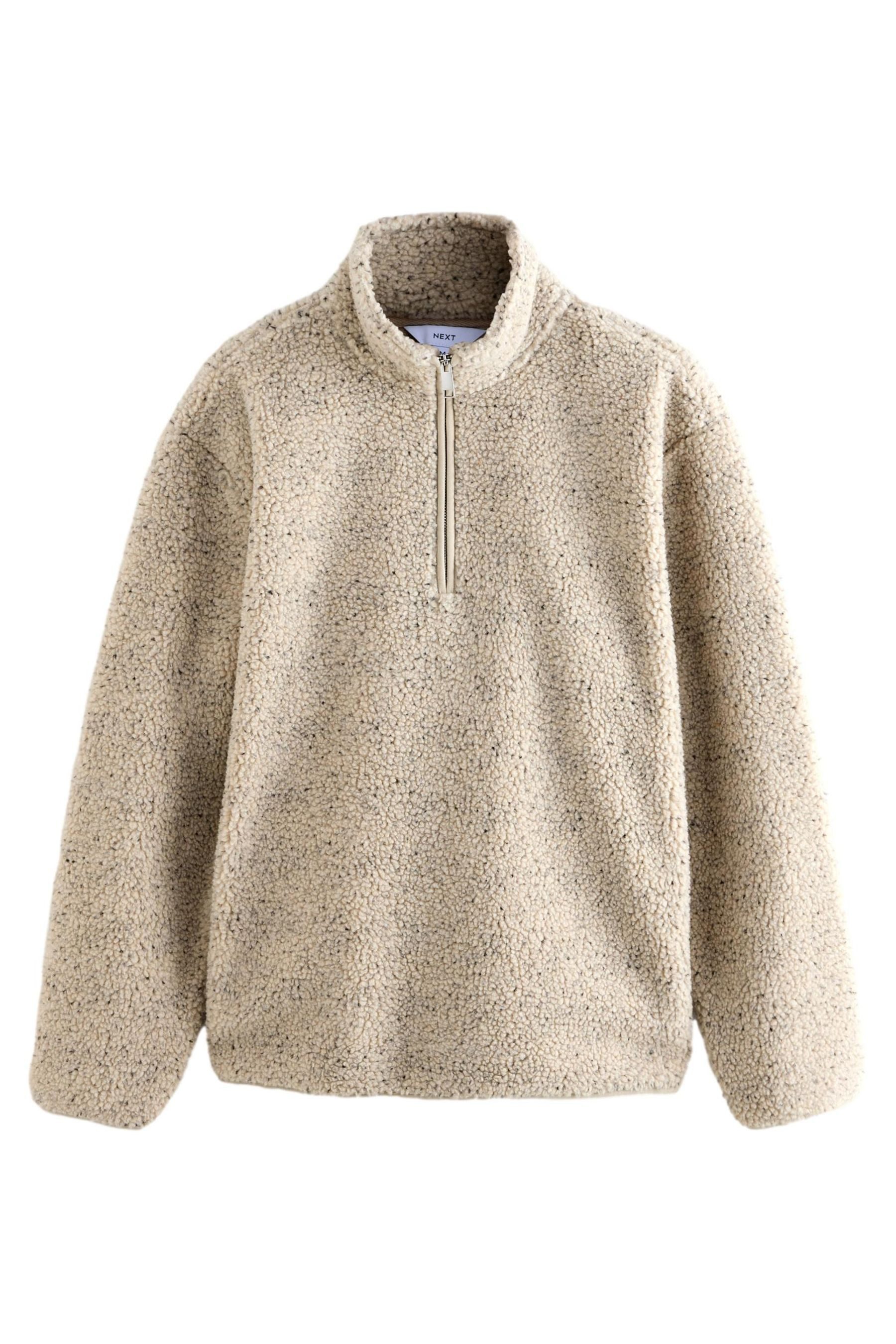 Next Fleecejacke Fleecepullover mit viertellangem Reißverschluss günstig online kaufen