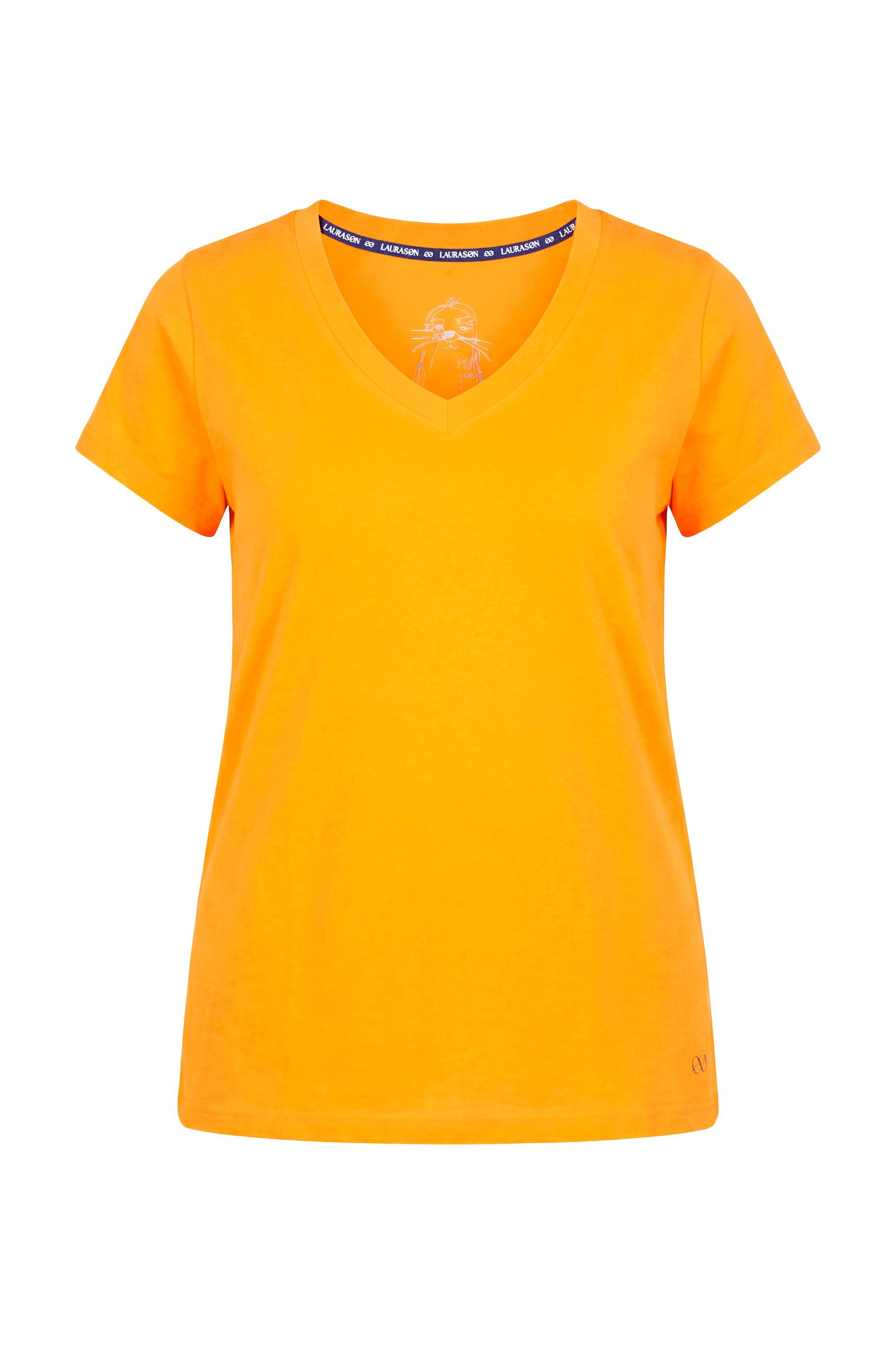T-Shirt T-Shirt V-Ausschnitt 1/2 Arm