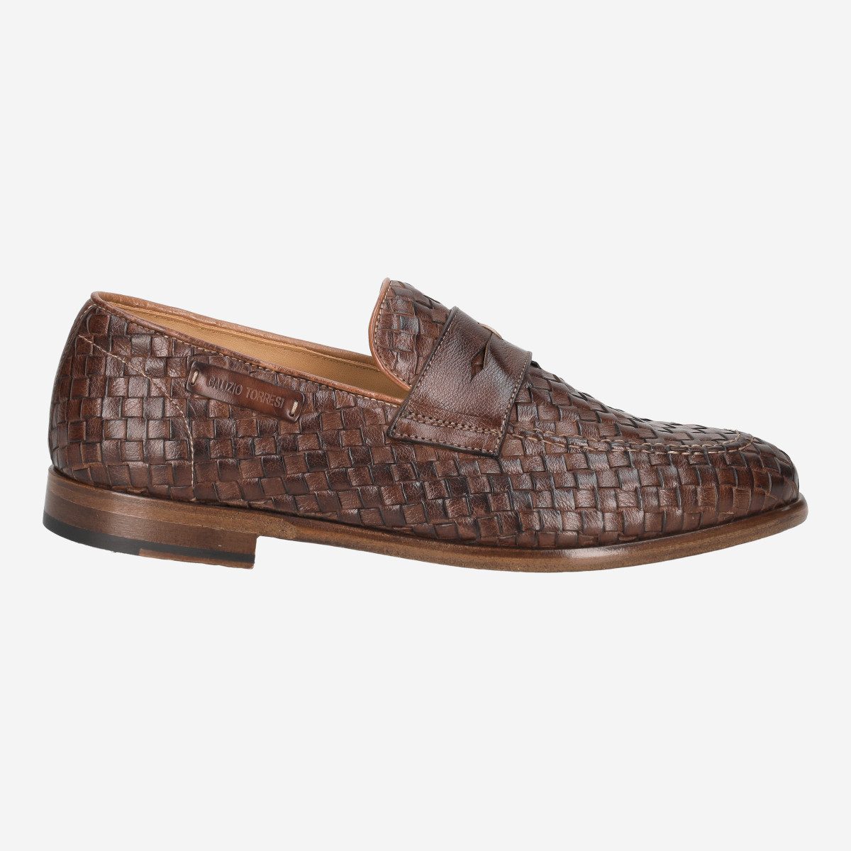 Galizio Torresi 410050 V.70459, Slipper in Braun für Herren Slipper