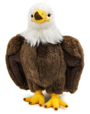 Uni-Toys Kuscheltier Weißkopfseeadler - verschied. Größen - Plüsch-Vogel, Adler, Plüschtier, zu 100 % recyceltes Füllmaterial