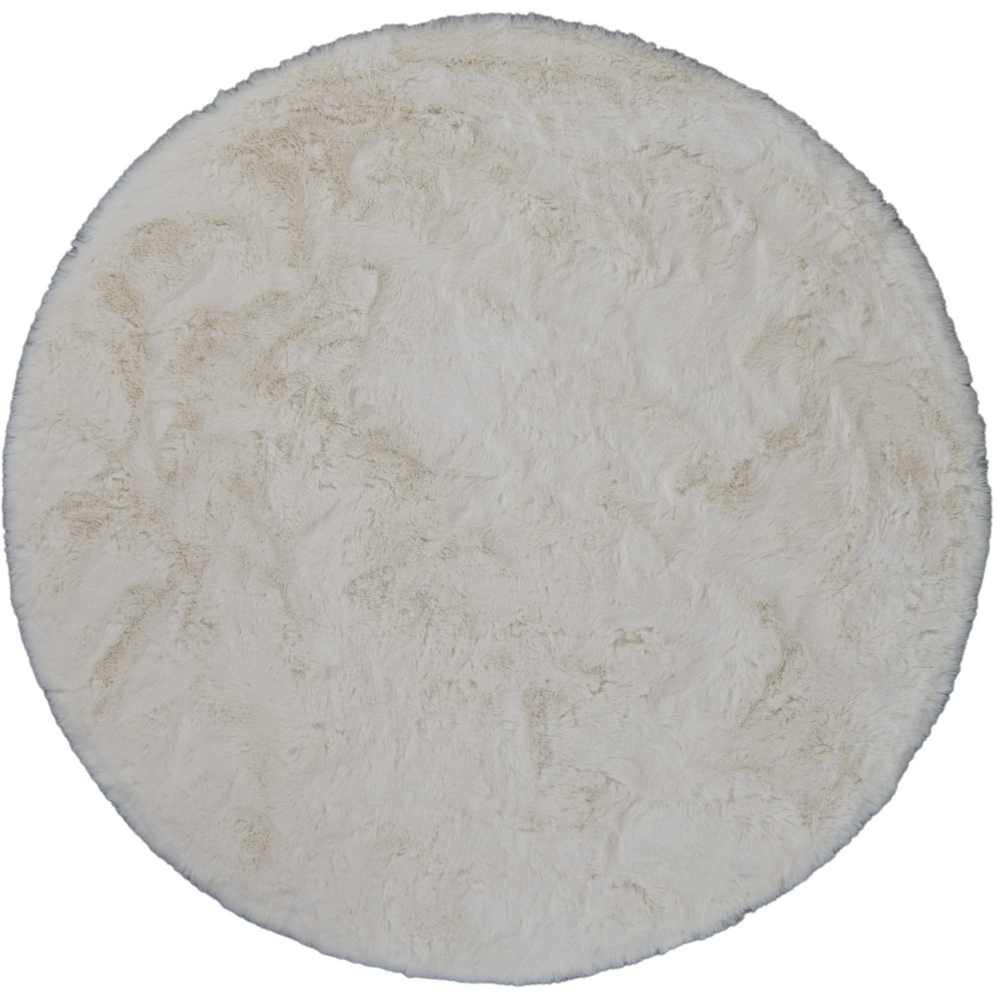 Consilio Concept Fellteppich Teppich Hasenfell Imitat CLOUD Fell Hochflor rechteckig Höhe: 39 mm, Rund