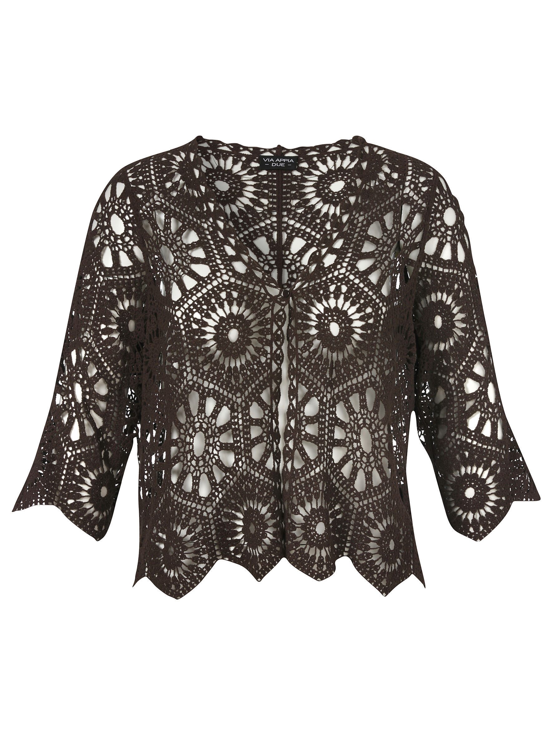 VIA APPIA DUE Strickjacke Große Größen
