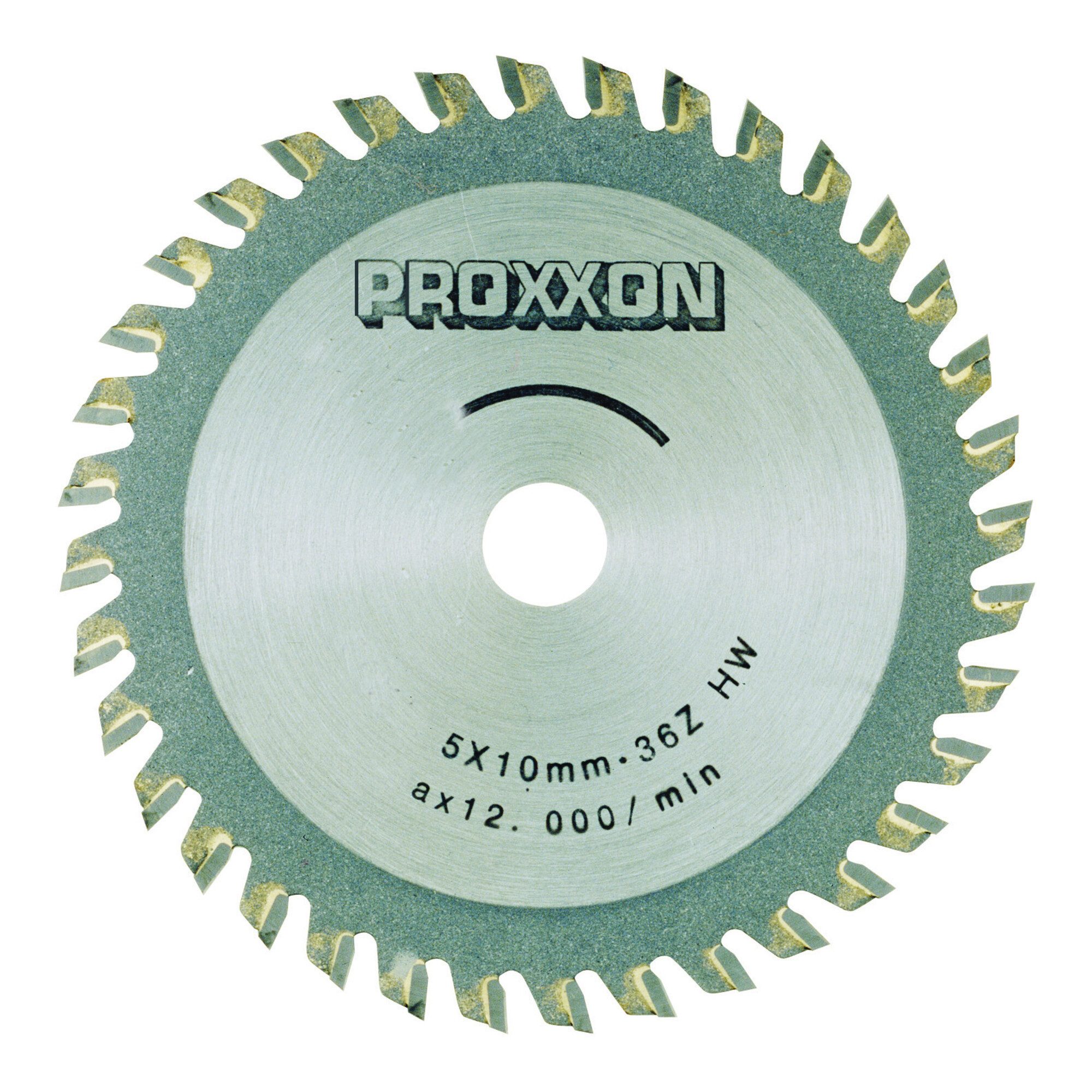 PROXXON INDUSTRIAL Kreissägeblatt Proxxon Kreissägeblatt, HM-bestückt, 80 mm, 36 Zähne