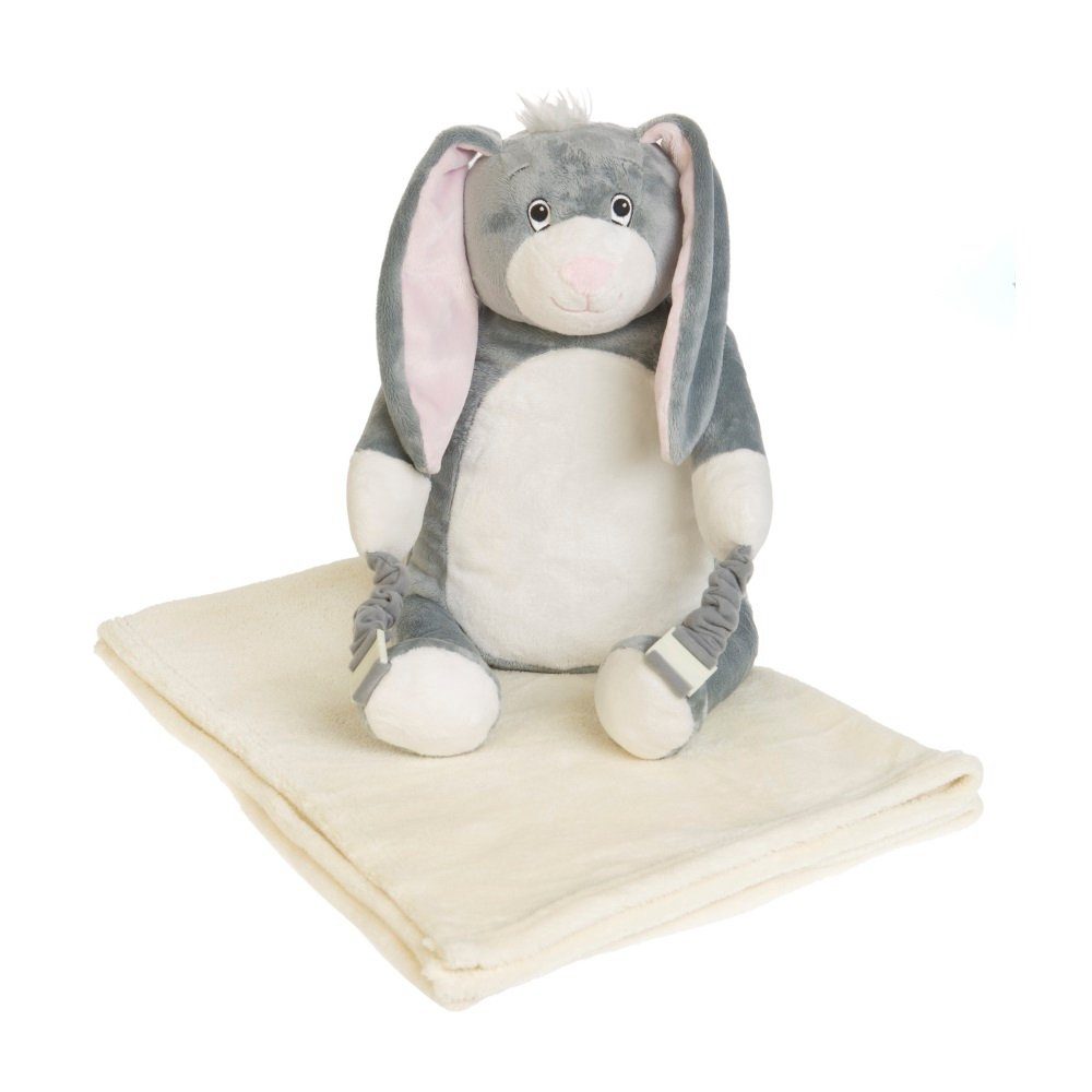 Bobo Buddies Kinderrucksack 3 in 1 mit weicher Schmusedecke