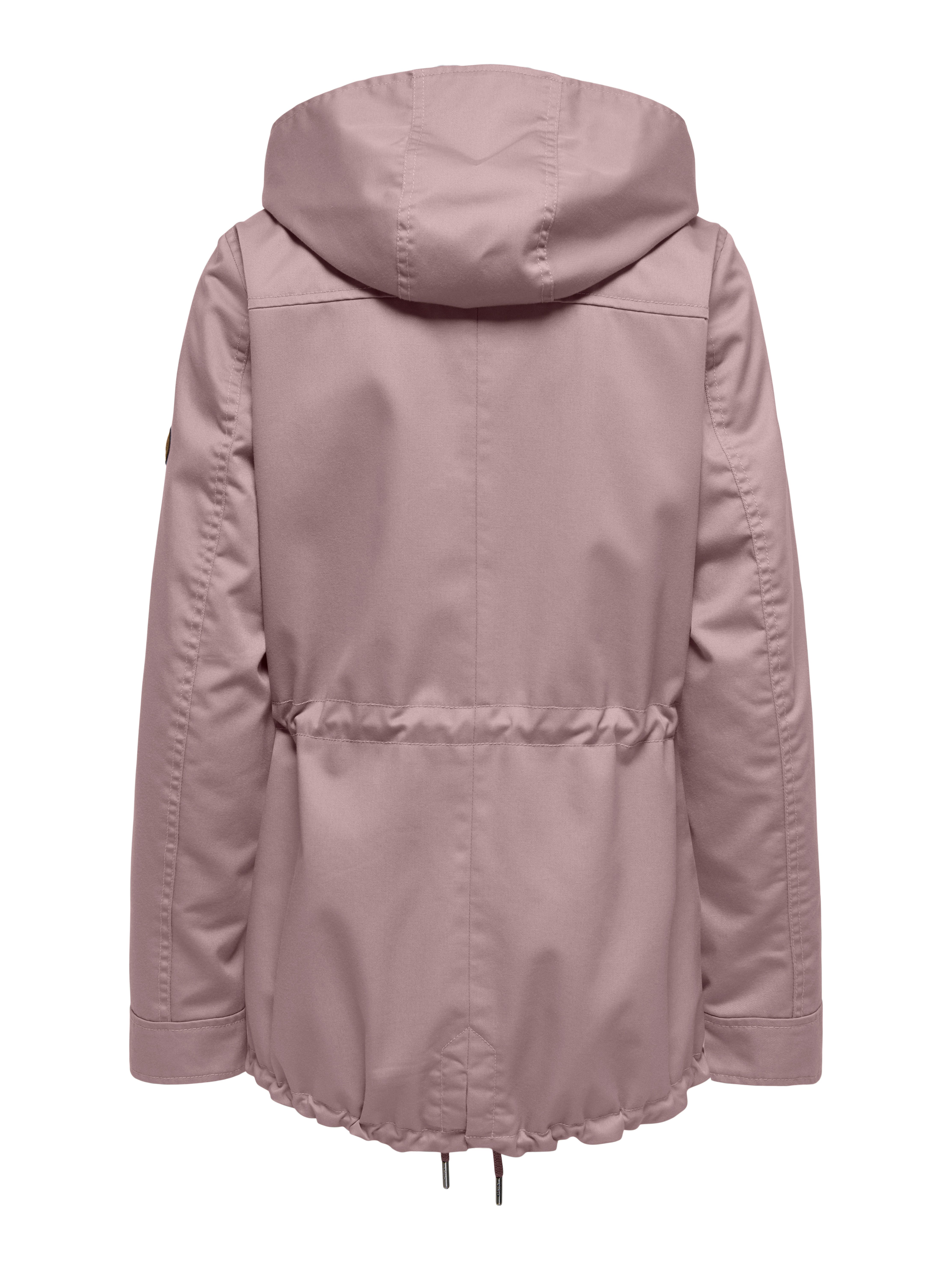 ONLY Parka ONLLORCA LIFE CANVAS PARKA CC OTW mit Kordelzug in der Taille