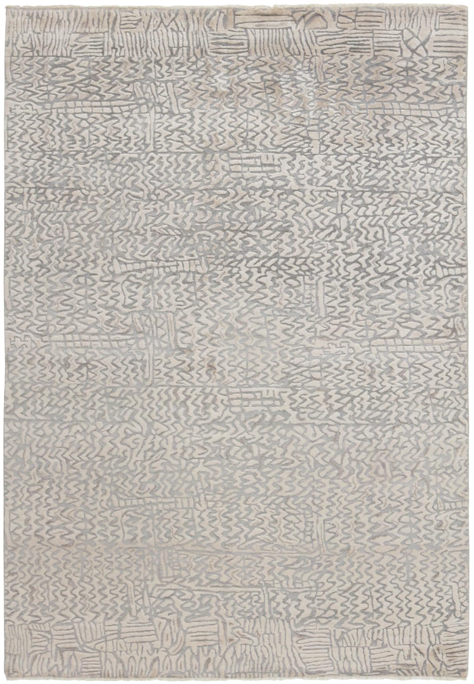 Nain Trading Designteppich Sindhi 174x245 Handgeknüpfter Moderner Orientteppich / Designteppich, rechteckig, Höhe: 12 mm