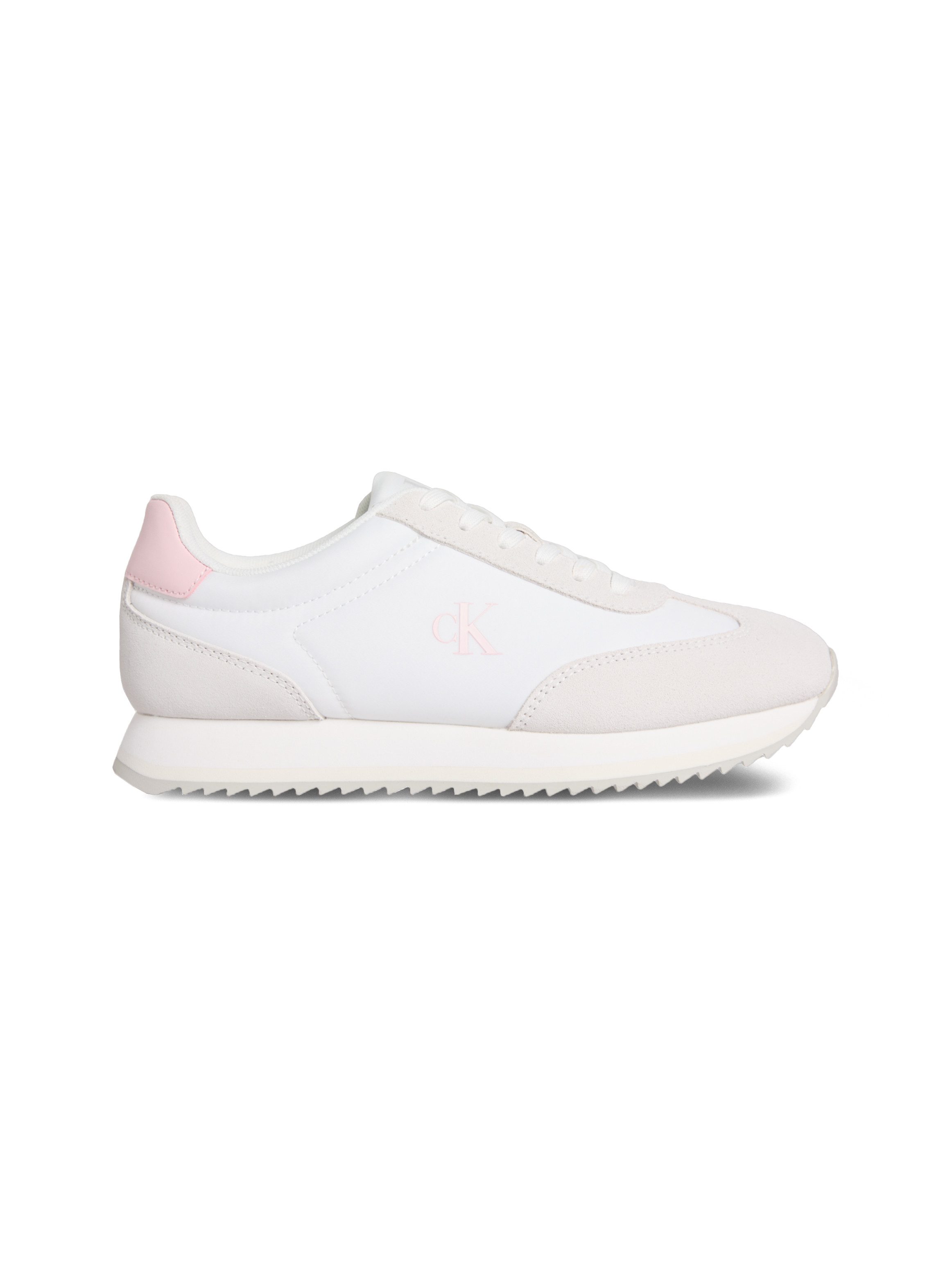 Calvin Klein Jeans RUNNER LACEUP MG NYLON MIX Sneaker Schnürschuh, Halbschuh, Runner-Sneaker mit seitlichem CK-Logo – Bild 4 von 5