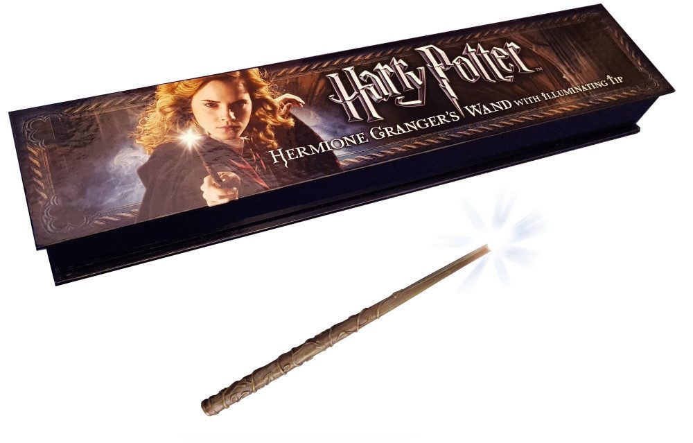 Actionfigur Harry Potter Leucht-Zauberstab Hermine Granger 38 cm