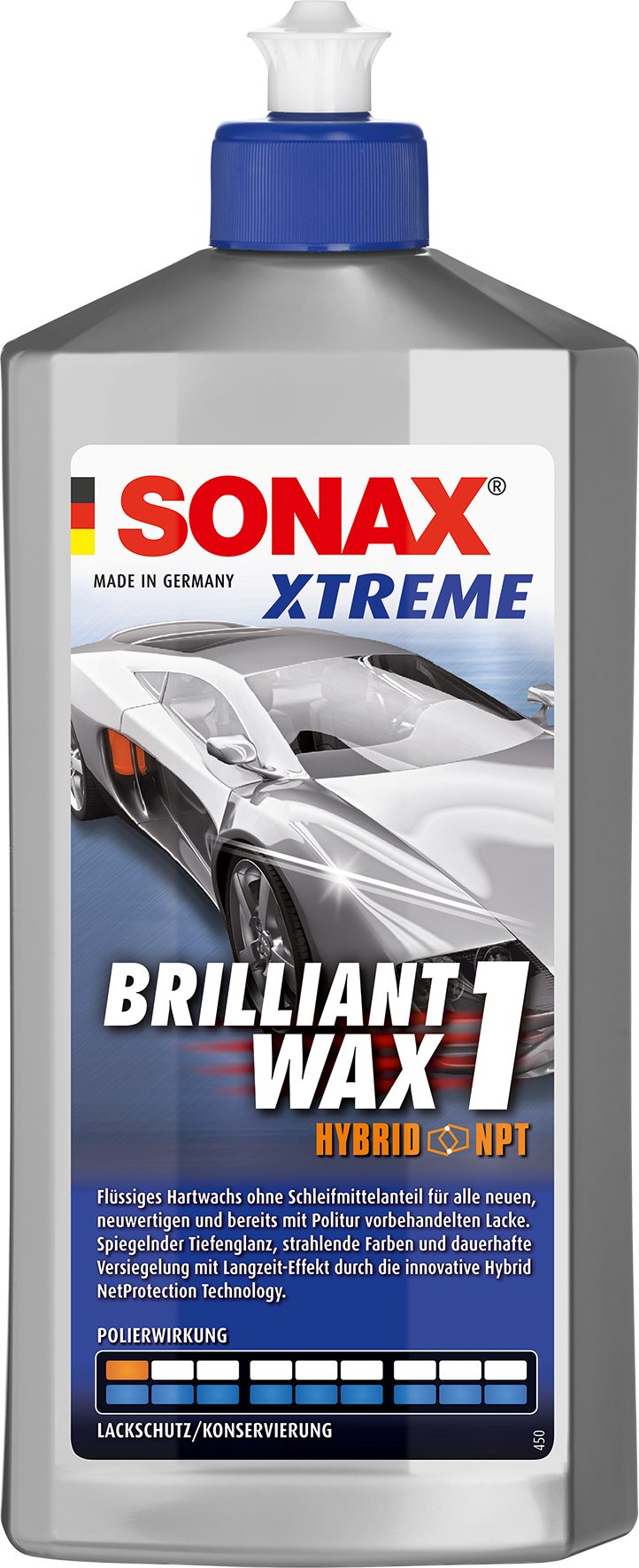 Sonax SONAX XTREME BrilliantWax 1 Hybrid NPT 500 ml Auto-Reinigungsmittel