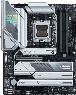 Asus PRIME X670E-PRO WIFI Mainboard, Ryzen 7000, ATX, PCIe 5.0, DDR5-Speicher, 4x M.2, USB 3.2 Gen