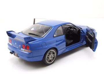 Whitebox Modellauto Nissan Skyline GT-R R33 RHD 1997 blau Modellauto 1:24 Whitebox, Maßstab 1:24