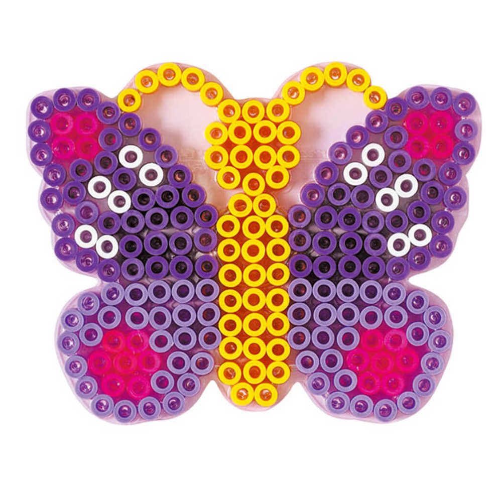 Thumbnail - Hama Bügelperlen Hama Maxi-Stiftplatte Schmetterling, transparent