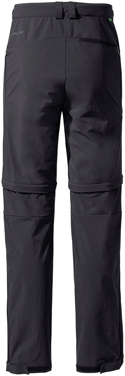 VAUDE Outdoorhose Men's Farley Stretch T-Zip Pants III (3-tlg) mit Gesäßtasche und Eingrifftaschen, mit Reißverschluss-Applikationen