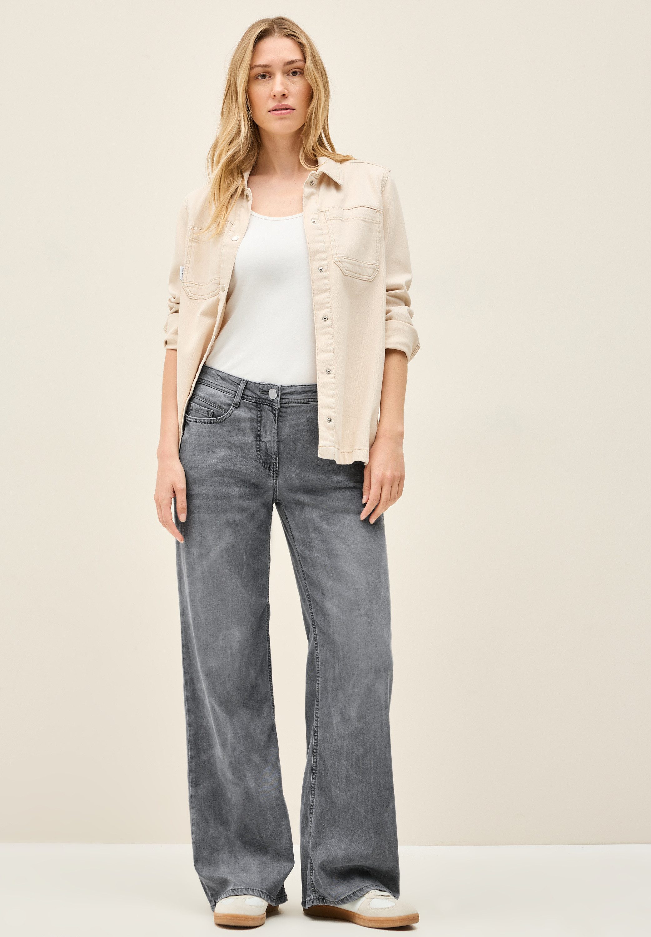 CECIL Loose-fit-Jeans 5-Pocket-Style