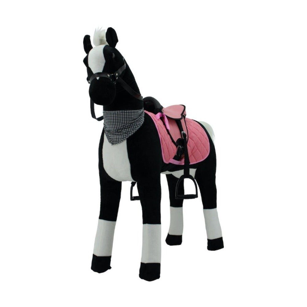 Sweety-Toys Stehpferd Sweety Toys 13180 Stehpferd mit Stahlunterbau Höhe 125 cm