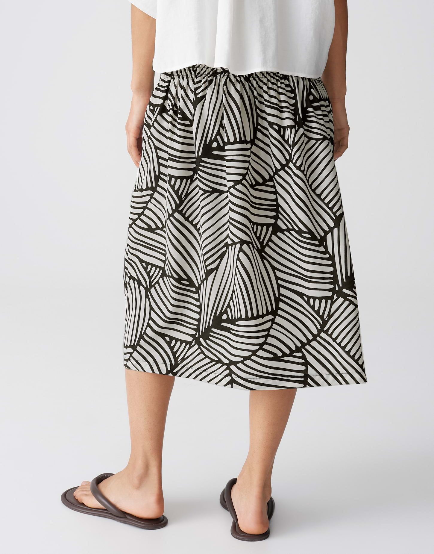 OPUS Midirock Ropani botanical Ideal für entspannte Casual Looks im Alltag