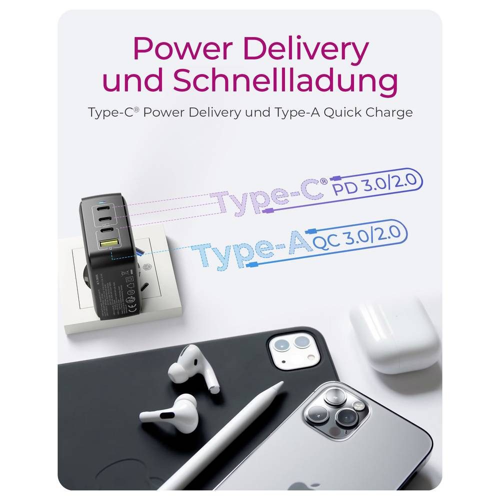 ICY BOX 61116 USB-Ladegerät