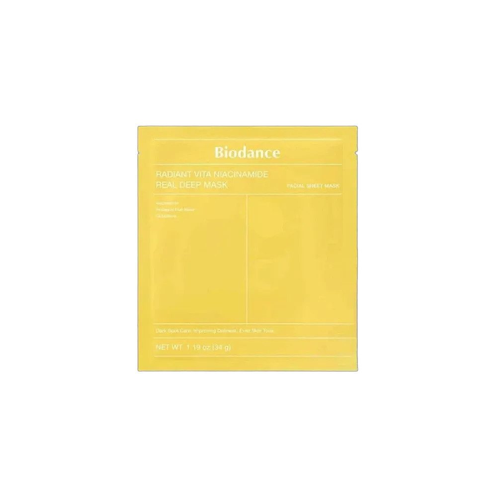 Biodance Nachtcreme Biodance Radiant Vita Niacinamide Real Deep Mask (4 Stück)