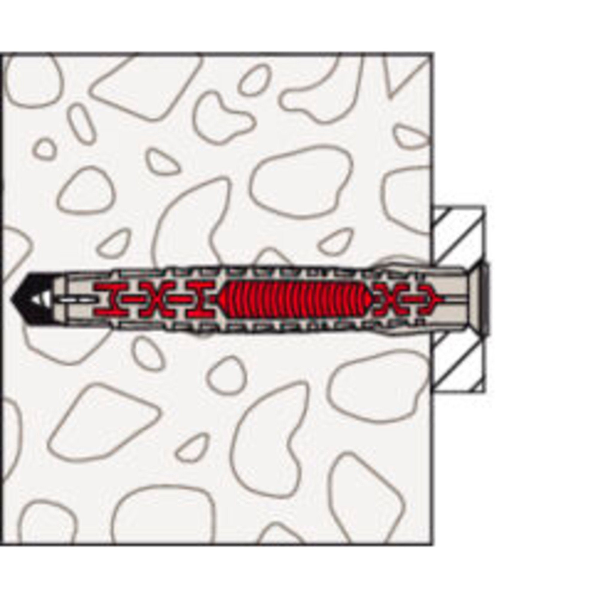 Fischer Universaldübel fischer Langschaftdübel DuoXpand 10x100 T, Dübel