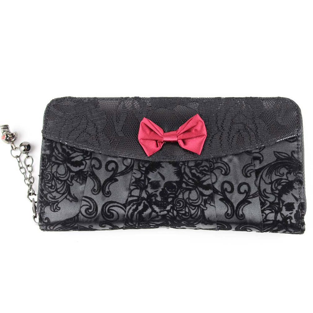 Banned Geldbörse Ivy Black Lace, Gothic günstig online kaufen