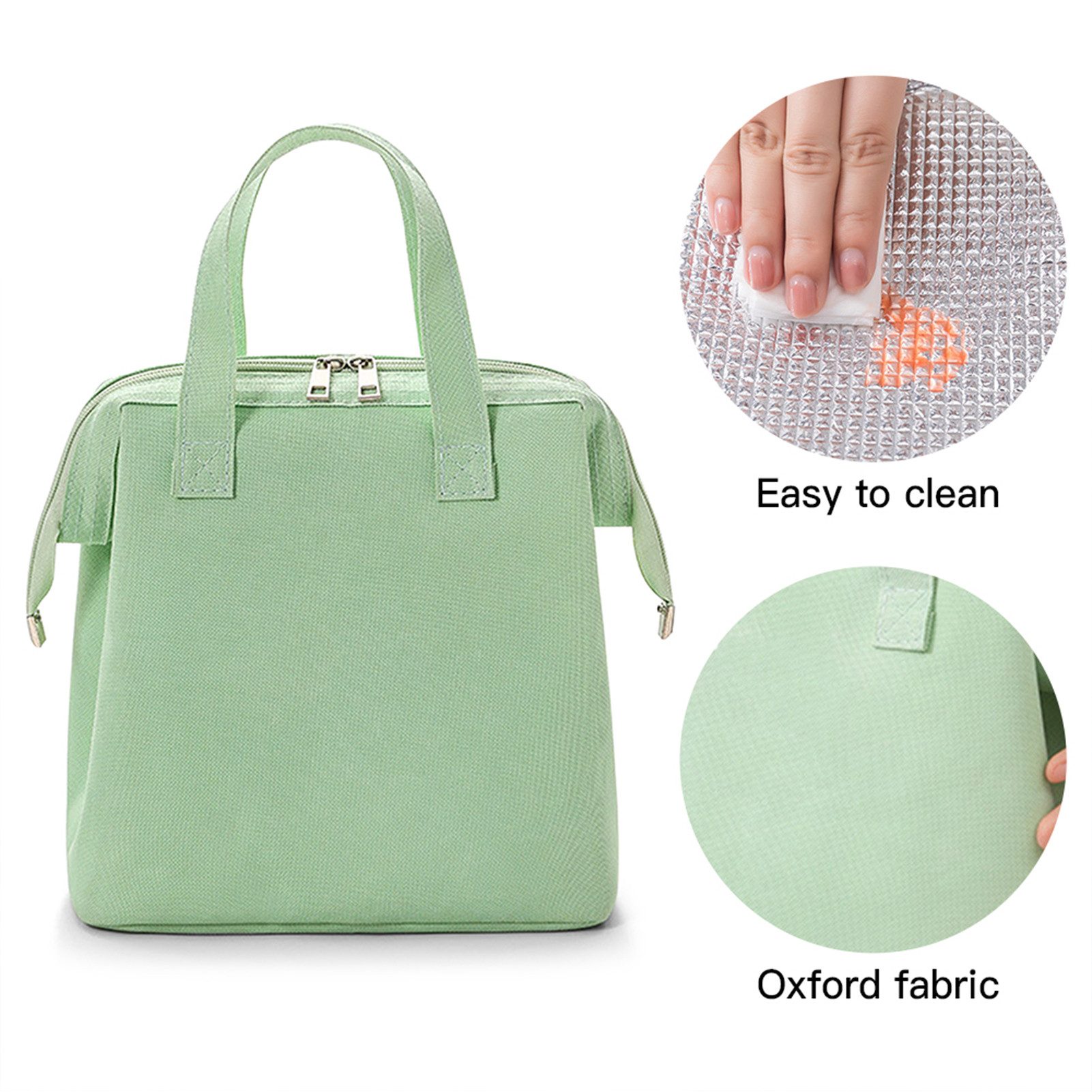 Heyork Kühltasche Lunchtasche Tragbar Kühltasche für Arbeit Schule Picknick Reisen