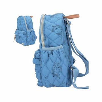 Depesche Kinderrucksack Miss Melody Rucksack Blue Quilt (1 Rucksack, 1-tlg)