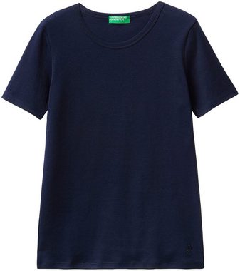 United Colors of Benetton T-Shirt in feiner Rippenqualität