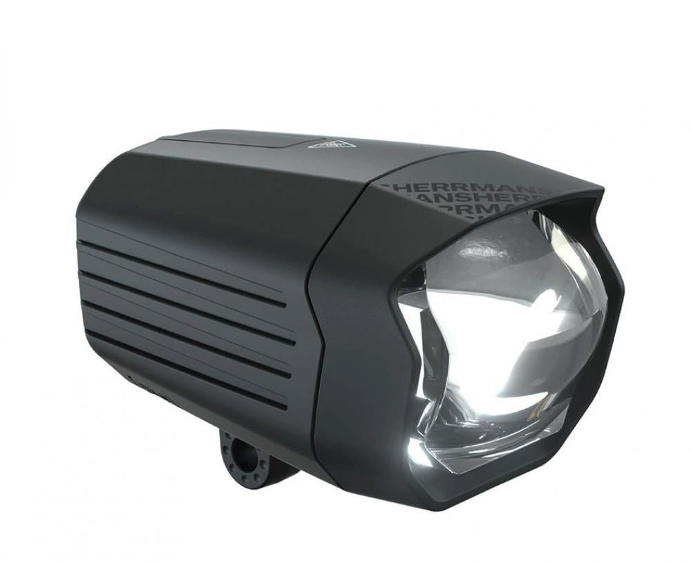 Herrmanns Fahrradbeleuchtung Herrmans Frontscheinwerfer Nordic Pro E-Bike schwarz
