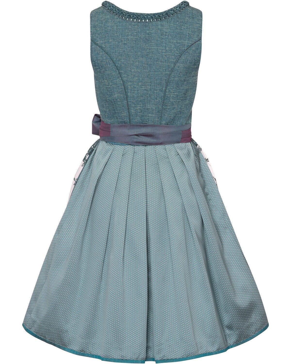 Krüger Madl Dirndl Midi Dirndl mit Tüllschürze günstig online kaufen