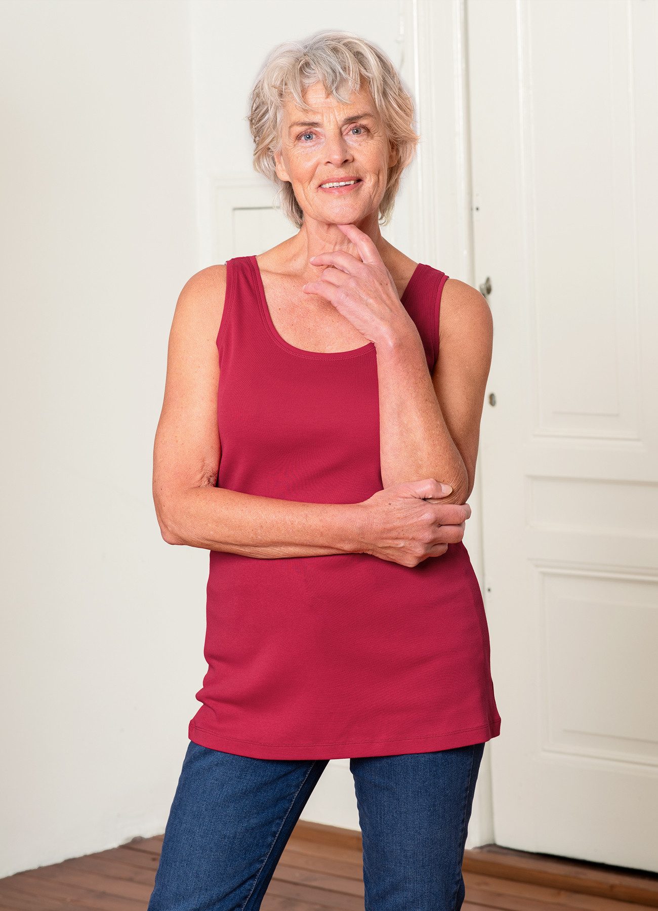 Heidekönigin Shirttop Top Pure Cotton