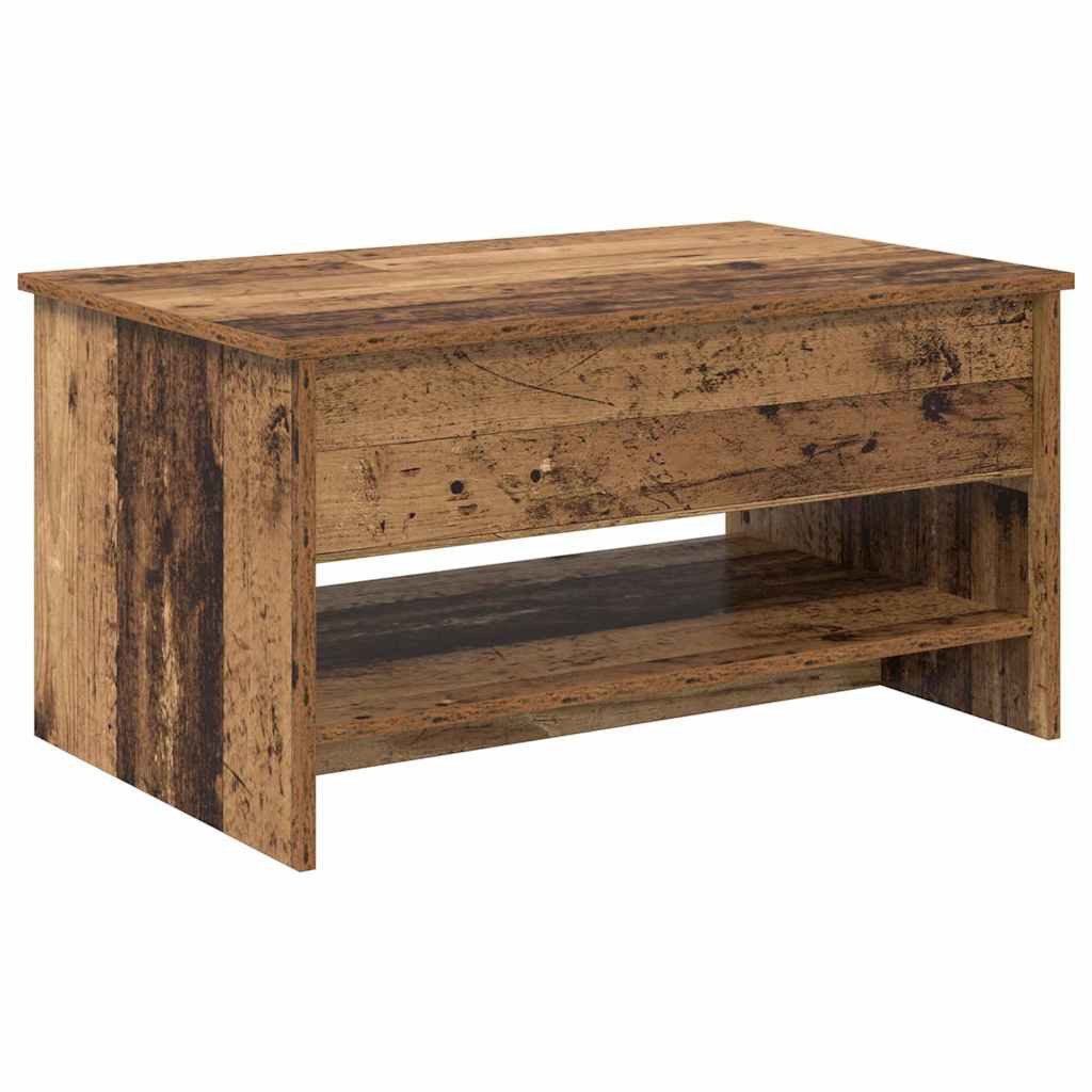 vidaXL Couchtisch Couchtisch Altholz 80 x 505 x 415 cm Holzwerkstoff