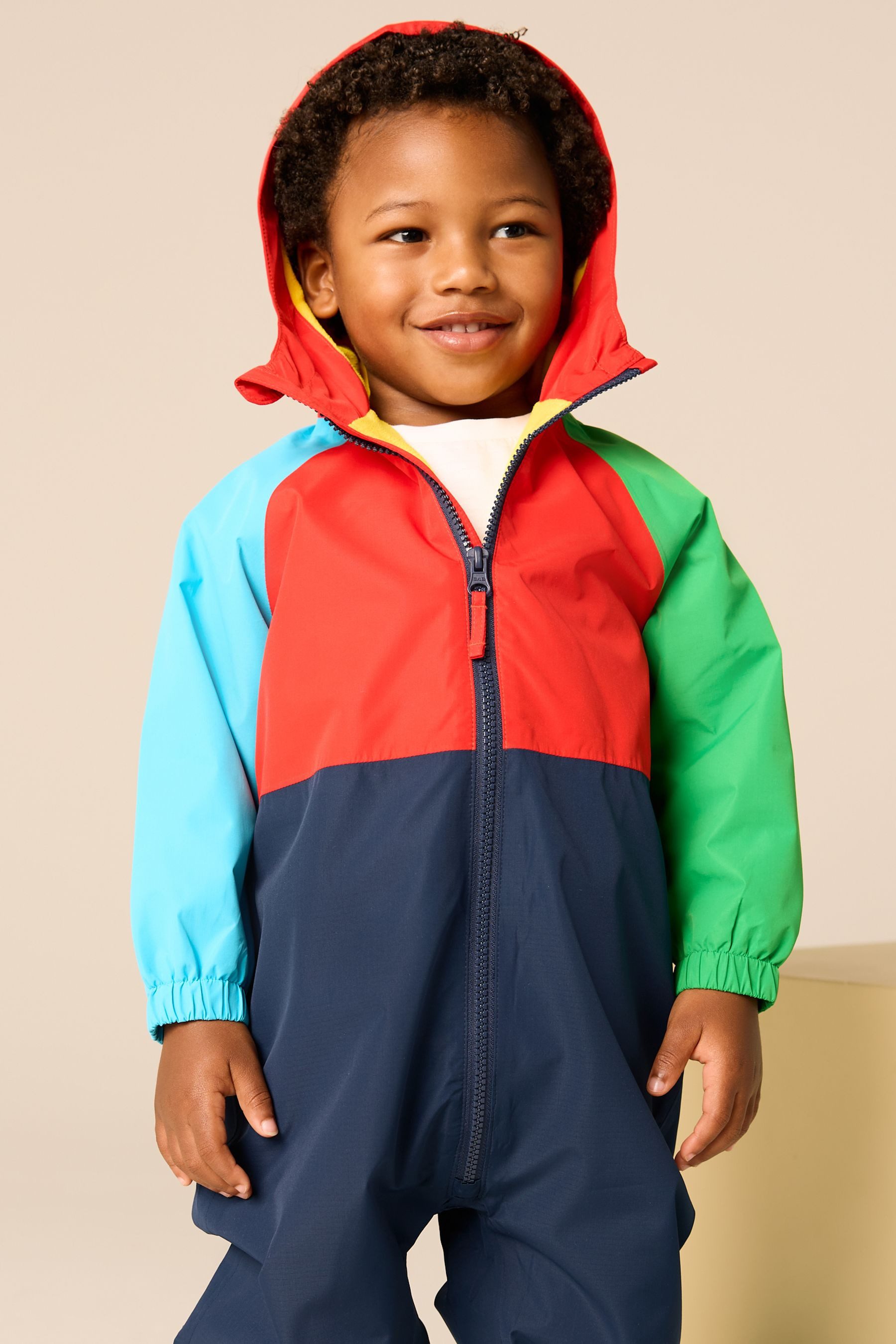 Next Regenoverall Wasserdichter Matschanzug mit Fleecefutter (1-tlg)