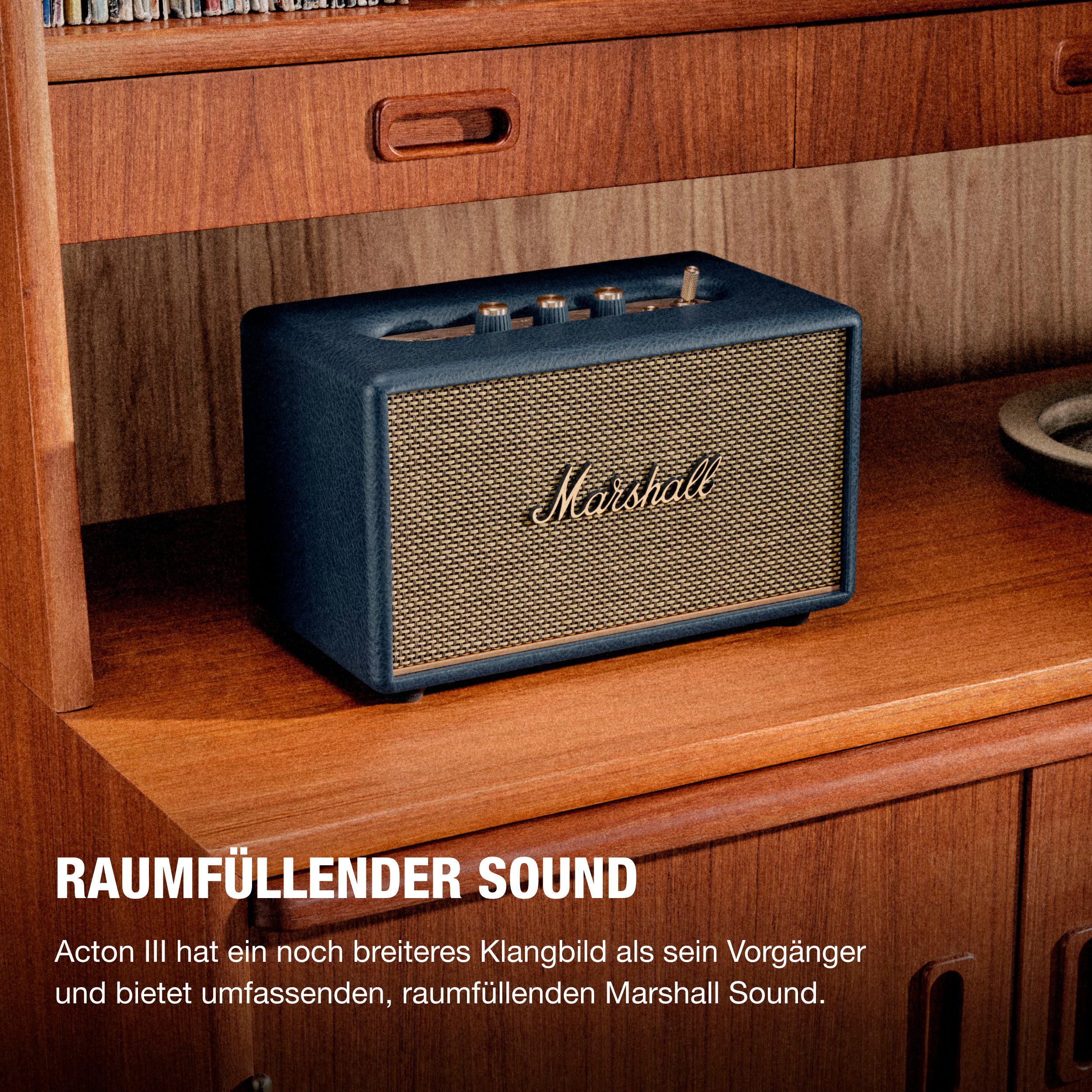Marshall Acton III Bluetooth-Lautsprecher Stereo (Bluetooth, 60 W)