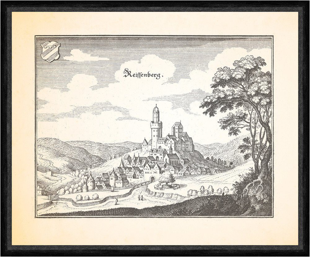 Kunstdruck Reiffenberg Reifenberg Schwarzbachtal Kriegergedächtniskapelle Faks_Me