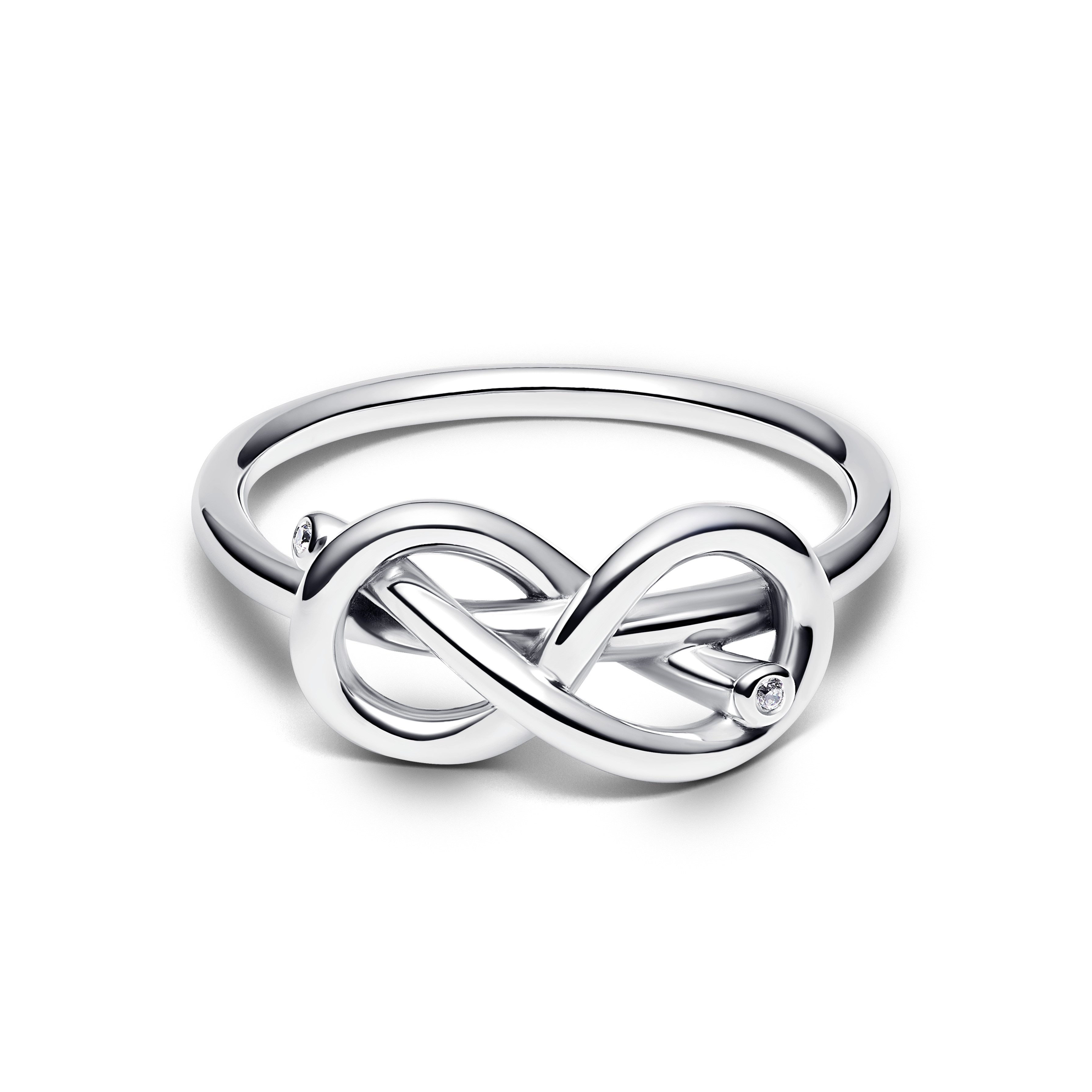 Pandora Silberring Ring Damen Unendlichkeitsknoten Zirkon Silber 193759C01 günstig online kaufen