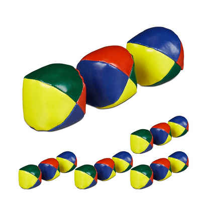 relaxdays Spielball 15 x Jonglierbälle