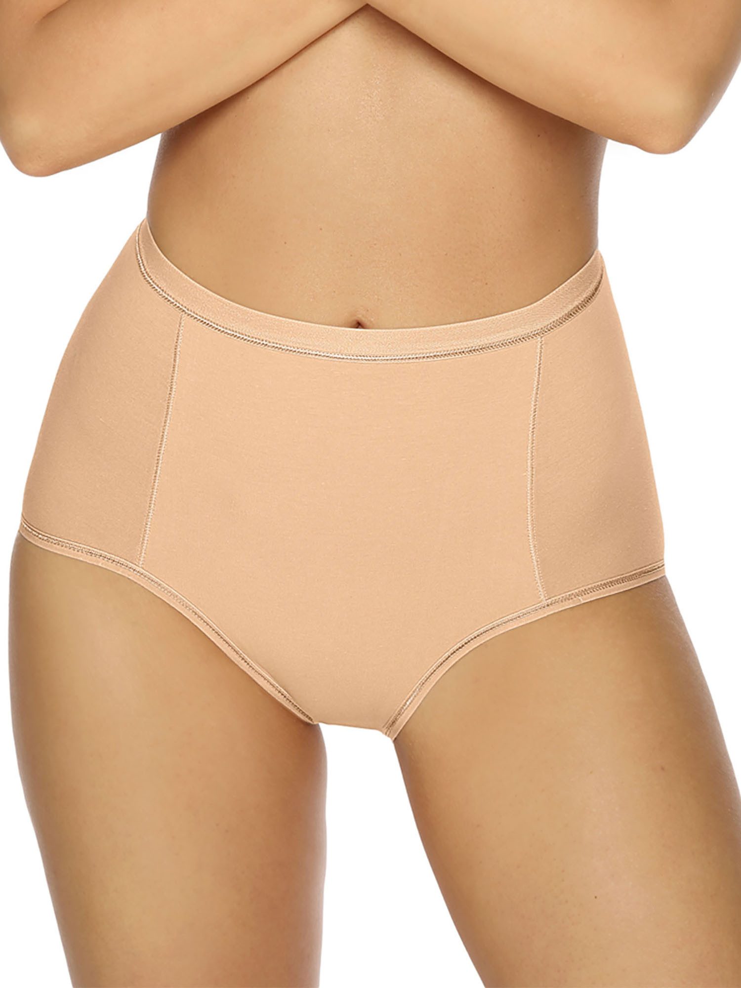 Viania Miederslip 2er Pack Miederslip Light Control (Packung, 2-St) softer Shaper Effekt am Bauch, mit Baumwolle
