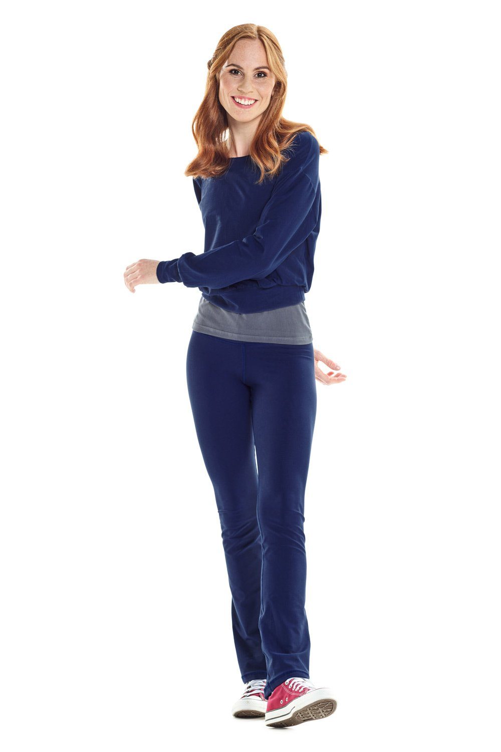 Functional Light dark LS003LS Winshape blue Longsleeve and Soft