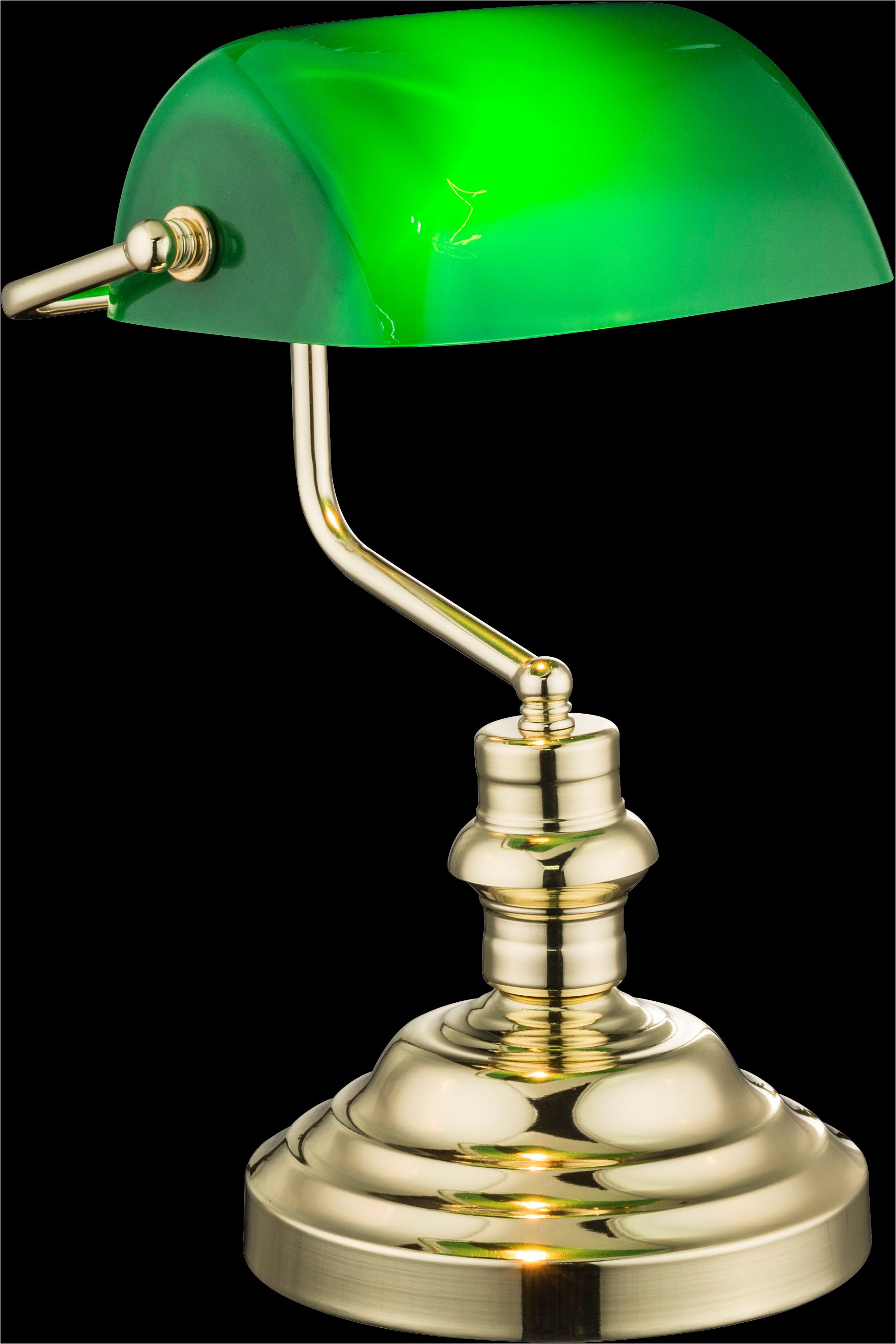 GLOBO LIGHTING Schreibtischlampe ANTIQUE, ohne Leuchtmittel, Klassische Sch günstig online kaufen
