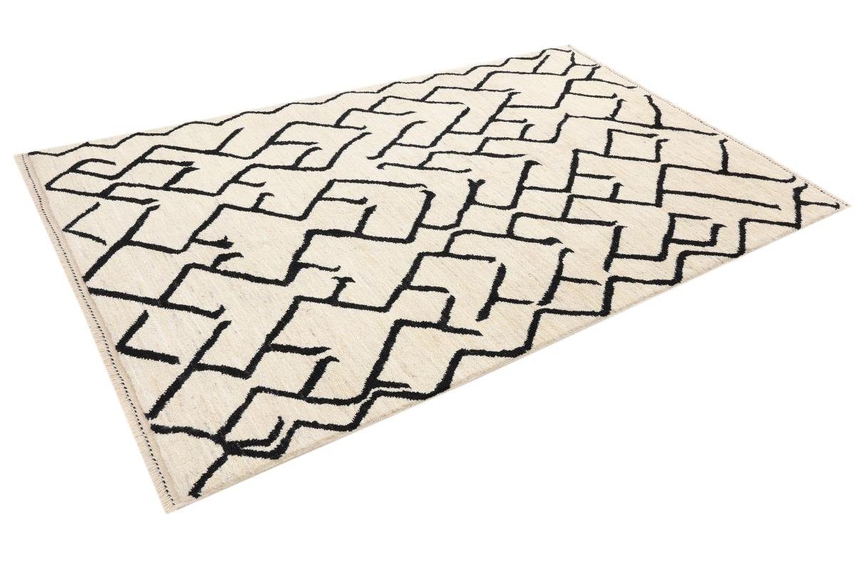 Orientteppich, Maroccan mm Moderner Trading, 159x246 rechteckig, Höhe: Orientteppich Nain Berber Handgeknüpfter 20