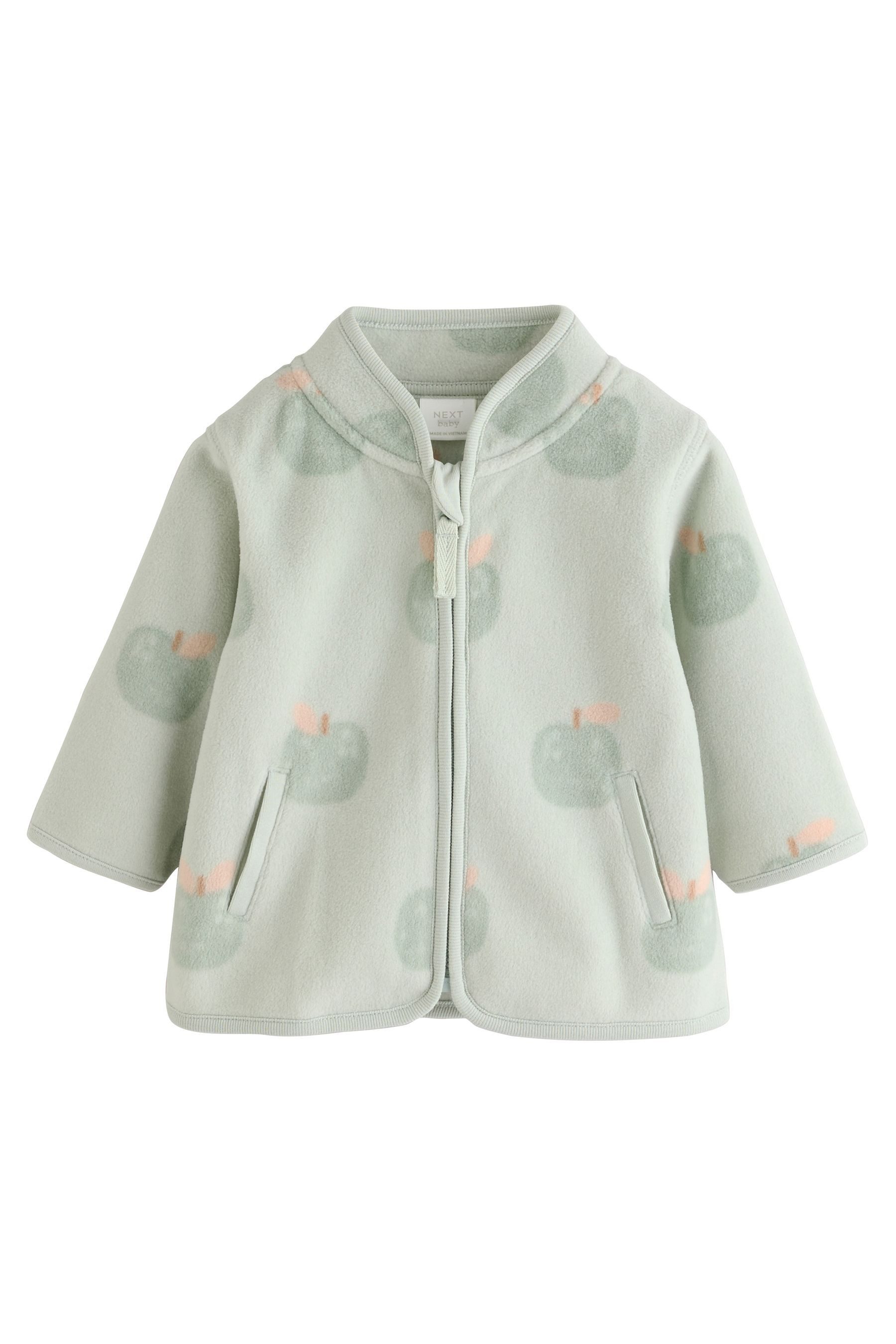 Next Kapuzenfleecejacke Jacke aus Mikrofleece (1-St)