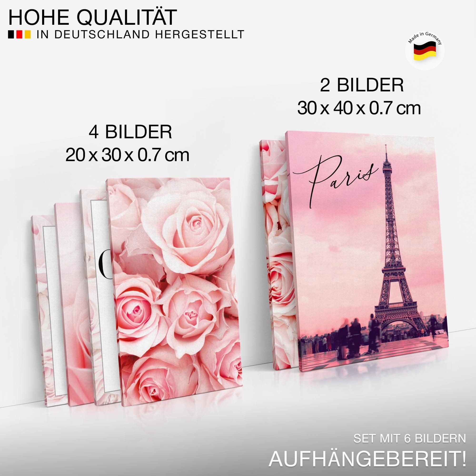 Novart Wandbild Fashion Coco Rosa AUFHÄNGFERTIG Modern Deko Mädchenzimmer Teenager, 102L x 84B cm