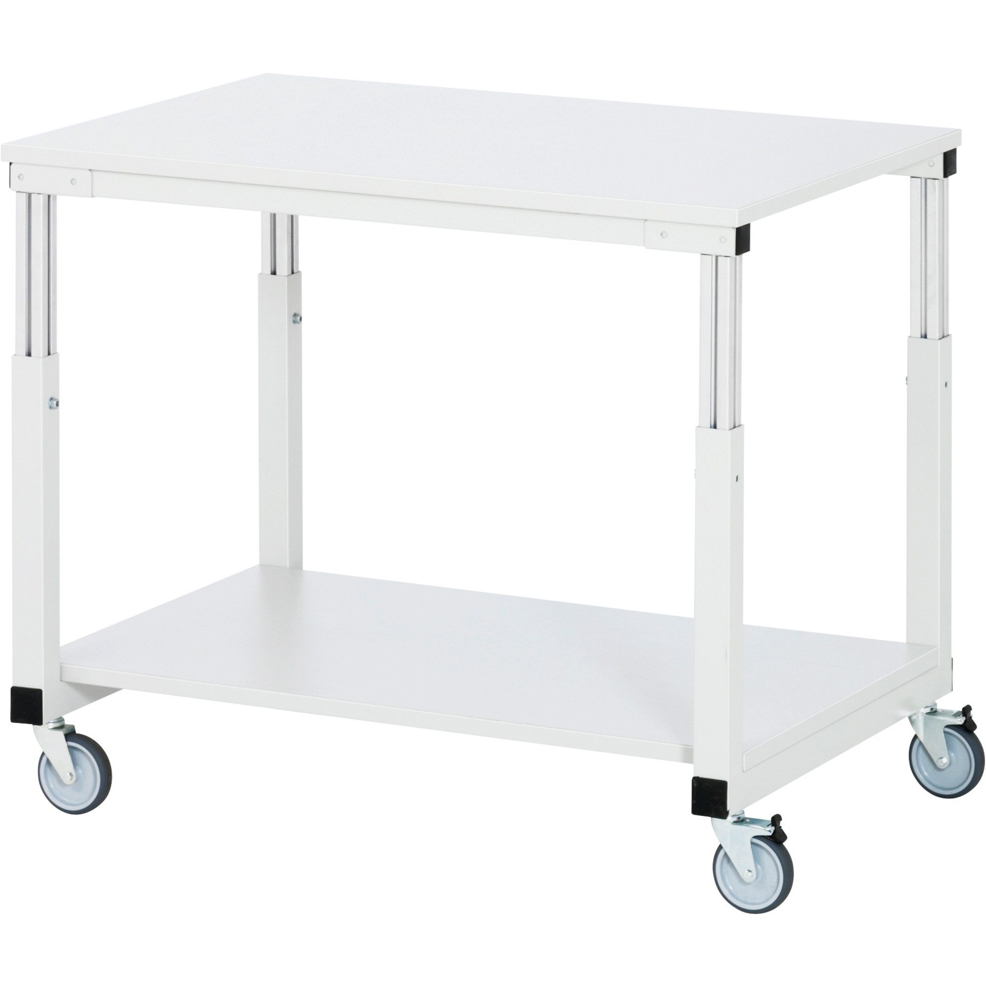 RAU Transportwagen Tischwagen Serie E M-Platte 22mm 1000x700x650-1000mm lichtgrau