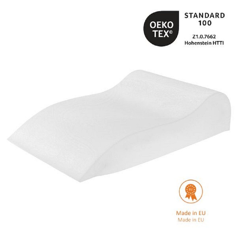 sleepling Venenkissen für Bett und Sofa, Lagerungskissen, für optimale und druckstellenfreie Hochlagerung der Beine