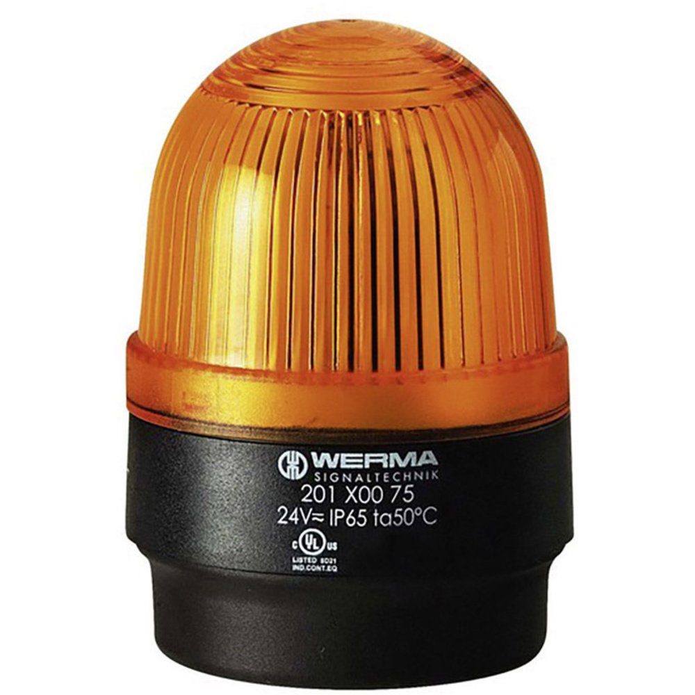 Werma Signaltechnik Lichtsensor Werma Signaltechnik Signalleuchte 202.300.55 202.300.55 Gelb Blitzli, (202.300.55) | Lichtschranken