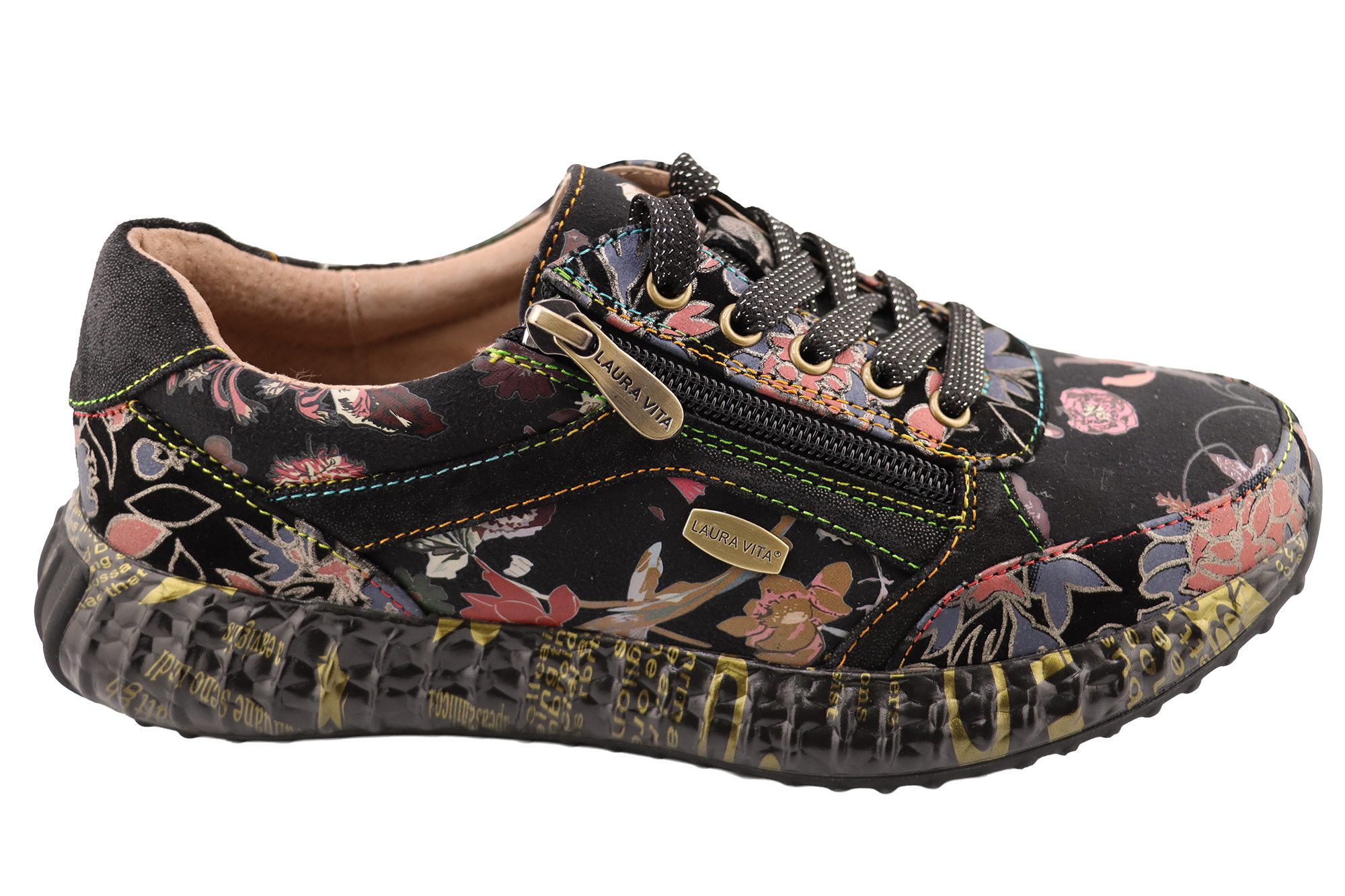 LAURA VITA Burton 05 Sneaker aus echtem Leder