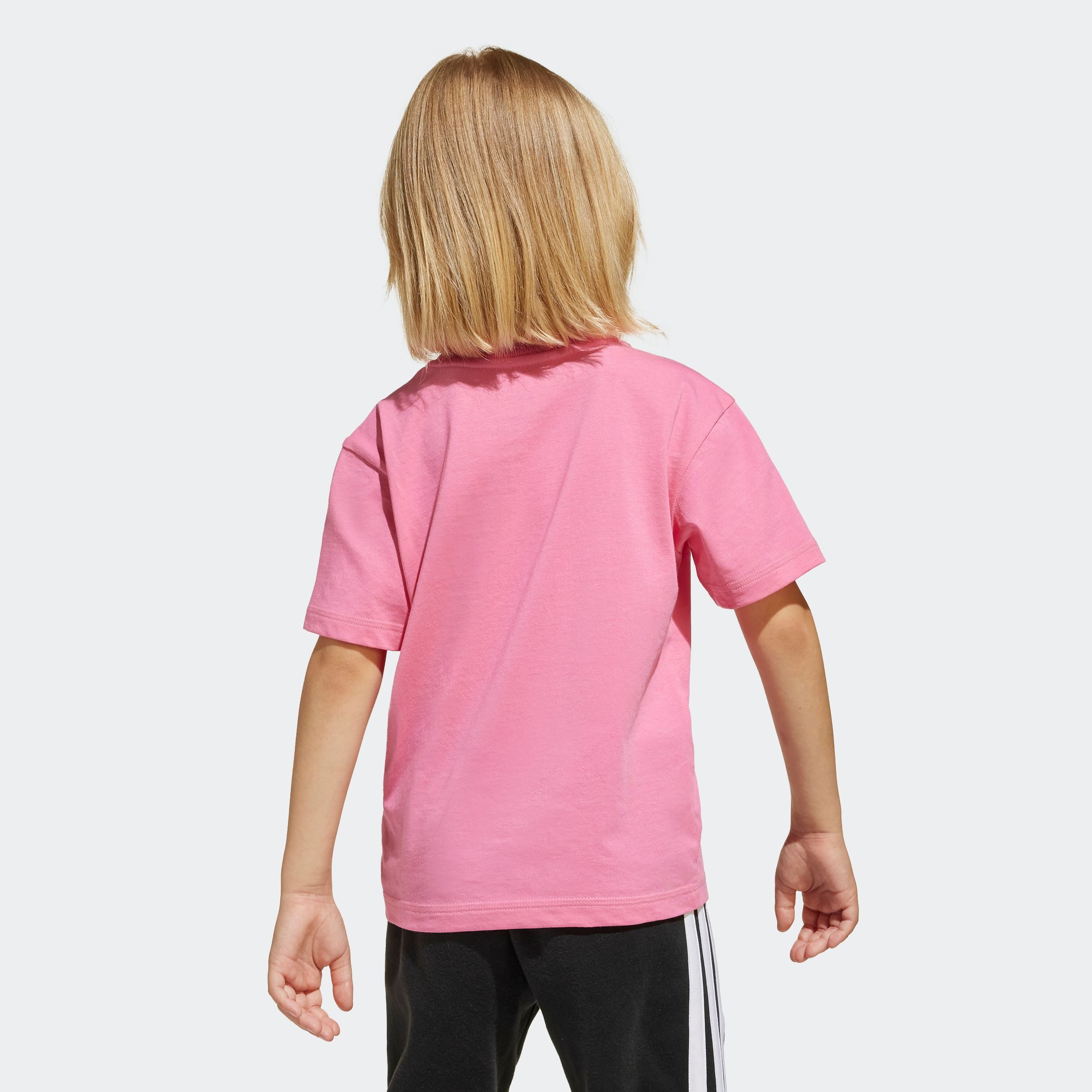 adidas Sportswear T-Shirt LK BL TEE 160 sportlicher Stil, Kurzarm, aus Baumwolle