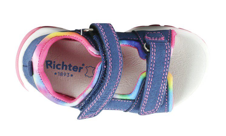 Richter Fun Sandale mit buntem Batik