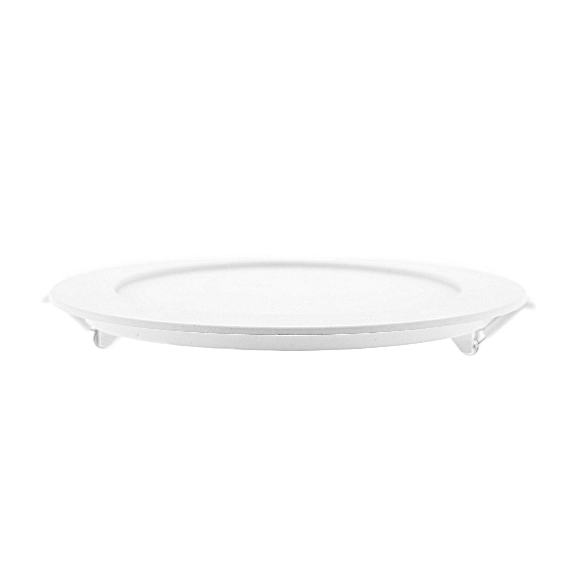 Mundotec LED Einbauleuchte Panel Rund, Leistung 12W, Nutzlichtstrom 1160lm, Außendurchmesser 17cm, 3 CCT viaa Schalter im Anschlusskabel auswählbar, LED fest integriert, Einstellbar: Warmweiß/Universalweiß/Tageslichtweiß, flache Bauform