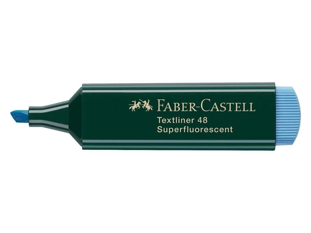 Marker Faber-Castell blau 'Textliner' Textmarker Faber-Castell